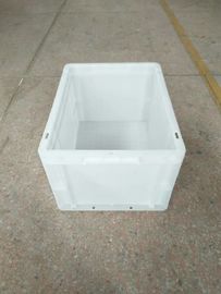 Kapasitas Pemuatan 15kg Virgin Polyethylene Euro Containers 400 * 300 mm Conveyor Light Storage