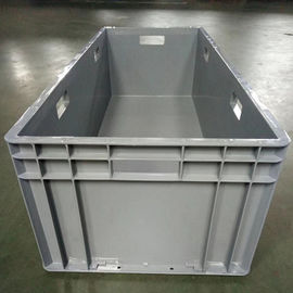 Industri Motor Volume Massal Wadah Susun Euro 1000 * 400 * 290 mm Warna Plastik Perawan Disesuaikan