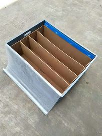 Industri Motor Volume Massal Wadah Susun Euro 1000 * 400 * 290 mm Warna Plastik Perawan Disesuaikan