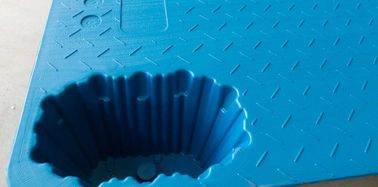 Grosir 4 - Way Blue Blow Moulding LDPE Pellet 1300*1100 mm