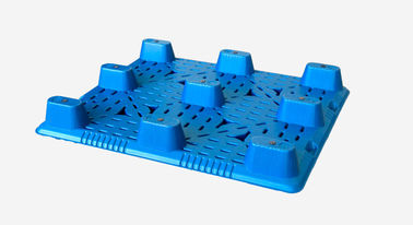 Industri Kimia 1000 * 1000 mm Blow Moulding Pallet Plastik Kapasitas Pemuatan Lebih Tinggi