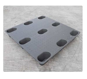 Industri Kimia 1000 * 1000 mm Blow Moulding Pallet Plastik Kapasitas Pemuatan Lebih Tinggi