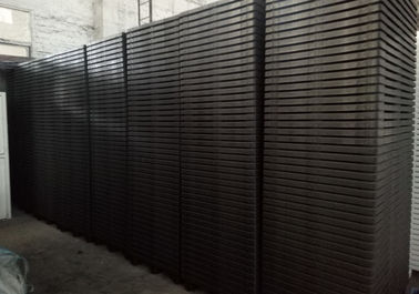 Lingkungan Single Faced 9 Feet One Way Packaging Pallet Plastik