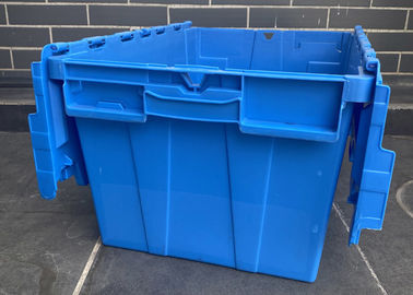 Heavy Duty 30kg Transportasi Stacking Nesting Tote Boxes
