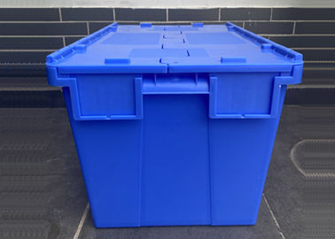 Euro 600*400 Mm Tempat Penyimpanan Plastik Nestable Stackable 35kg