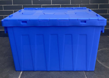 Euro 600*400 Mm Tempat Penyimpanan Plastik Nestable Stackable 35kg