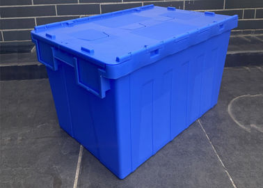 Euro 600*400 Mm Tempat Penyimpanan Plastik Nestable Stackable 35kg
