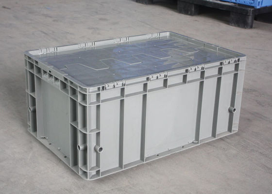 600*400mm 35kg PP Euro Stacking Containers Impact Resistance