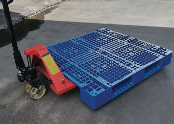 2000kg Palet Plastik Tugas Berat 8pcs Steel Reinforcing Inside