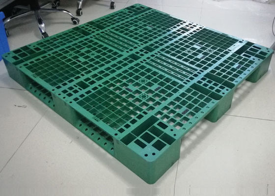 Palet Plastik Tugas Berat HDPE 6T Kustom Forklift 4 Arah