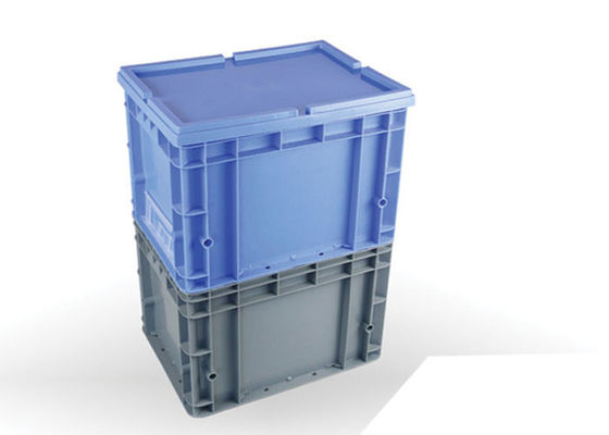 400 * 300mm Tutup Terlampir 25kg Euro Stacking Containers