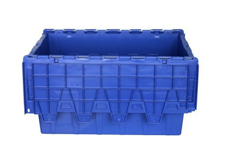 Wadah Tutup Terlampir Plastik Stackable Anti Selip Bawah