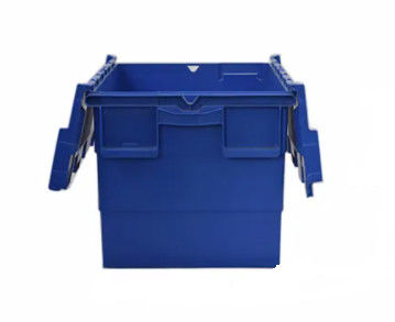 600*400*365mm 200kg PP Crate Storage Box Untuk Transportasi