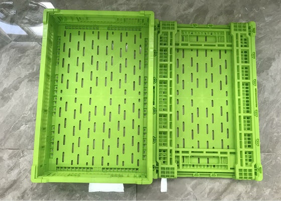 Peti Plastik Buah Dan Sayuran Polyethylene Untuk Pengiriman Warna Kustom
