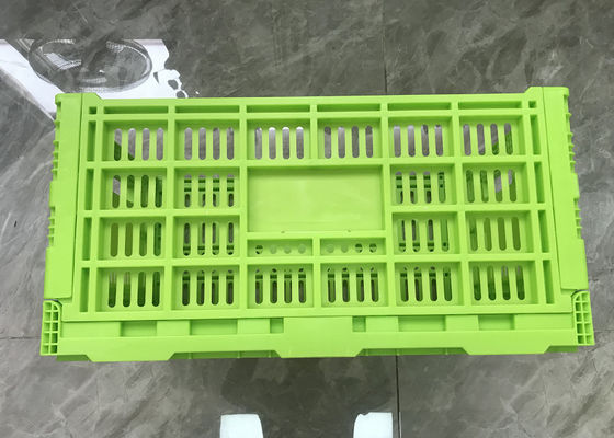 Food Grade Buah Dan Sayuran Peti Plastik Perawan PP 300mm Tinggi