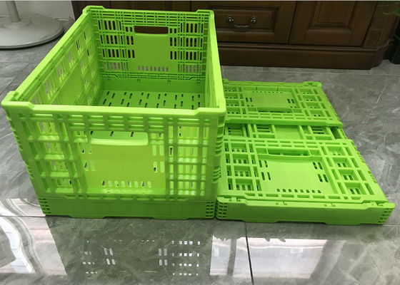 Food Grade Buah Dan Sayuran Peti Plastik Perawan PP 300mm Tinggi
