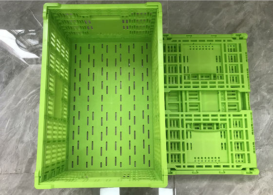 Food Grade Buah Dan Sayuran Peti Plastik Perawan PP 300mm Tinggi